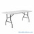 Plastic Fold Up Table, 72" W x 30" D x 29" H, Rectangular, 072-23