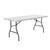 Plastic Fold Up Table, 72" W x 30" D x 29" H, Rectangular, 072-23
