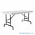 Adjustable Height Plastic Folding Tables, 96" W x 30" D x 22" H