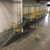 Warehouse Mezzanine, 144" W x 96" D x 144" H, Solid Steel Grating, IBC Approved Stairway