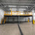 Warehouse Mezzanine, 144" W x 96" D x 96" H, Perforated Steel, IBC Approved Stairway