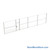Wire Security Cage 504''W x 2''D x 125''H - WHD3-1-42-10