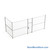 Wire Security Cage, 284" W x 124" D x 125.25" H, 2 Side, 3" Hinged Door