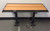 Prisoner Restraint Bench, 84" W x 22" D x 17.75" H, No Backrest, ADA Compliant