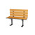 Prisoner Restraint Bench, 48" W x 14" D x 17.75" H, No Backrest