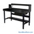 Industrial Workbenches, 48" W x 30" D, Steel, 18"W x 6"H Drawer, 3"H Back & End Stop, 10"D Riser Shelf, 11"D Lower Shelf