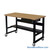 Industrial Workbenches, 60" W x 30" D, Shop Top, 18"W x 6"H Drawer, 11"D Lower Shelf, Includes Casters