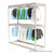 Garment Clothing Racks, 72" W x 24" D x 72" H