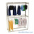 Garment Clothing Racks, 72" W x 24" D x 96" H