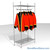 Hanging Garment Rack, 36" W, 2 Wire Shelves
