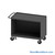 Mobile Workbench Cart, 54.25" W x 37.75" H, Steel, No Drawers/ No Shelf, Includes Floor Lock