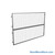 Pallet Rack Backing, 144" W x 96" H, Flush Mount Brackets