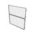 Pallet Rack Backing 96''W x 1''D x 156''H - Kit-Wirecrafters-BK0813-FMB