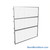 Pallet Rack Backing 120''W x 1''D - Kit-Wirecrafters-BK1013-OB13