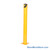 Safety Bollard Post, 42" High, 4.5" Pipe Diameter, Includes Anchoring Bolts