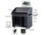 High Tech Podium with Hidden Locking Doors and Rack Bays