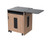 Compact Podium with Rack Mount and Secure Storage