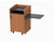 Deluxe Lectern with Sliding Keyboard Tray and Locking Storage
