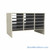 Mail Sorter, 36.5" W x 24" H, 18" Sorting Height, Laminate Back, 6" Closed Back Riser