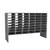 Large Mail Cubbies, 28.75" W x 48" H, 30" Sorting Height, 5 Shelves (6 Openings) Shelves, 18" Closed Back Riser