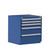 5-Drawer Heavy Duty Modular Drawer Cabinet 30'' Wide - SMS-R5ADG-3022