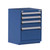 4-Drawer Heavy Duty Modular Drawer Cabinet 24'' Wide - SMS-R5ACG-3014