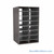 Legal Size Mail Sorter, 24.75" W x 42" H, 42" Sorting Height, Plexiglass Sorter Back