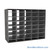 Oversize Mail Sorter, 69.75" W x 48" H, 48" Sorting Height, Laminate Back, No Riser Riser