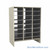 Oversize Mail Sorter, 42.5" W x 48" H, 42" Sorting Height, Plexiglass Back, 6" Closed Back Riser