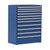 11-Drawer Heavy Duty Modular Drawer Cabinet 48'' Wide - SMS-R5AHE-5804