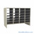 Pass Through Legal Mail Sorter, 48.25" W x 36" H, 30" Sorting Height, 6" Closed Back Riser
