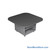 Work Island, 54" W x 54" D x 36" H, Square Shape, Double Faced Open Storage