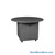 Work Island, 54" W x 54" D x 29" H, Round Shape, Double Faced Cupboard Storage