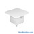 Work Island, 54" W x 54" D x 36" H, Square Shape, Double Faced Cupboard Storage