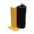 Pallet Rack Guard, 8" W x 12.25" H, Includes Rubber Bumper