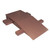 Semi Truck Wheel Ramps 96''W x 18''D x 10''H - SWR-18-10-96