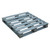 Galvanized Steel Pallet, 36" W x 36" D