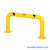 Machinery Safety Guard, 48.75" W x 24.5" H, Includes Anchoring Bolts