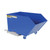 Forklift Dumping Hopper, 51" W x 51.25" D x 28.25" H, 2000 lbs, Poly-On Steel Casters