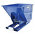 Forklift Trash Hopper, 41.5" W x 61.25" D x 42.75" H, 6000 lbs, Poly-on Steel