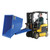Forklift Trash Hopper 82''W x 69''D x 52''H - D-300-MD-SSC