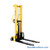 Hand Winch Lifter, 27.5" W x 60.25" D x 82.25" H,  Hydraulic Hand Pump, Fixed Support Legs Hand Winch Lifter, 27.5" W x 60.25" D x 82.25" H,  Hydraulic Hand Pump, Fixed Support Legs