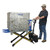 Skid Lift, 26.75" W x 45" D x 31.5" H, Stainless Steel, 12 Volt DC, 26.75"Wx45"L Fork Size