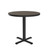 Laminate Cafe Tables, 30" W x 30" D x 42" H, Square, Cross Base