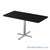 Breakroom Tables, 42" W x 30" D x 29" H, Rectangular Shaped, Cross Base