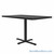 Commercial Cafe Tables, 48" W x 30" D x 29" H, Rectangular Shaped, Cross Base