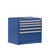 5-Drawer Heavy Duty Modular Drawer Cabinet 36'' Wide - SMS-R5AEC-3012