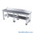 Stainless Steel Nesting Tables 96''W x 30''D x 35''H - TA-NT4BS309672