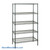 Wire Shelving, 24 W x 18 D x 74 H, 5 Shelves, Epoxy