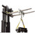 Forklift Hoisting Hook, 23.25" W x 2" D x 14.5" H, Double Fork/Swivel, 4,000 lbs